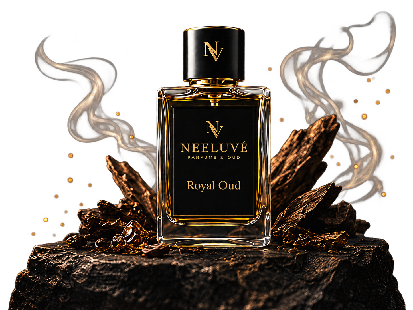 NEELUVÉ Royal Oud perfume bottle